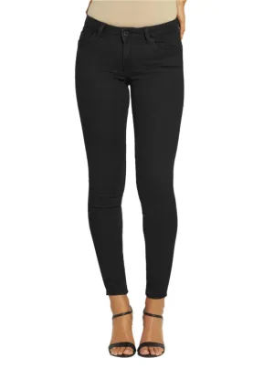 1981 High-Rise Skinny Fit Jeans - Carrie Black Wash Guess