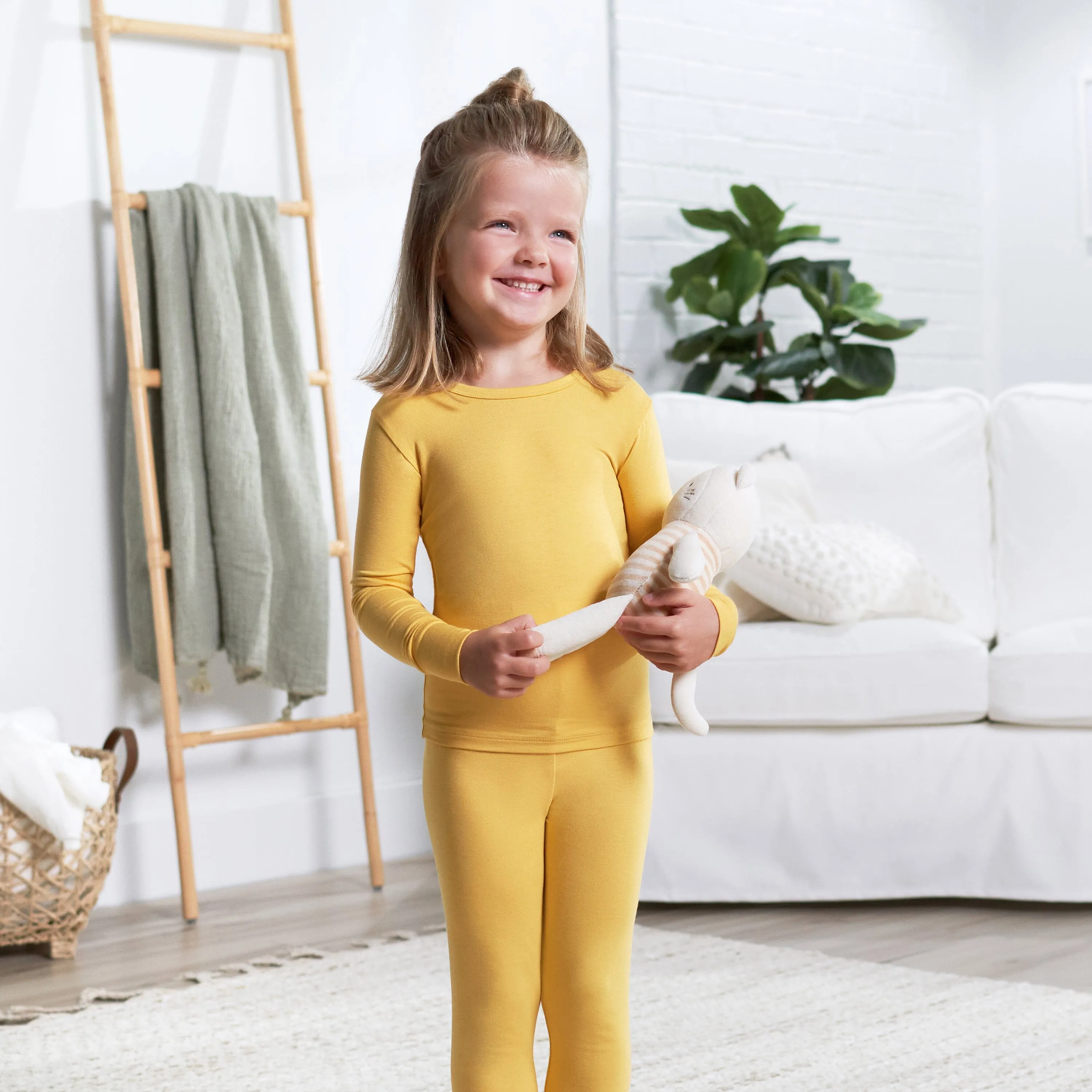 2-Piece Infant & Toddler Honey Buttery Soft Viscose Made from Eucalyptus Snug Fit Pajamas Gerber Childrenswea