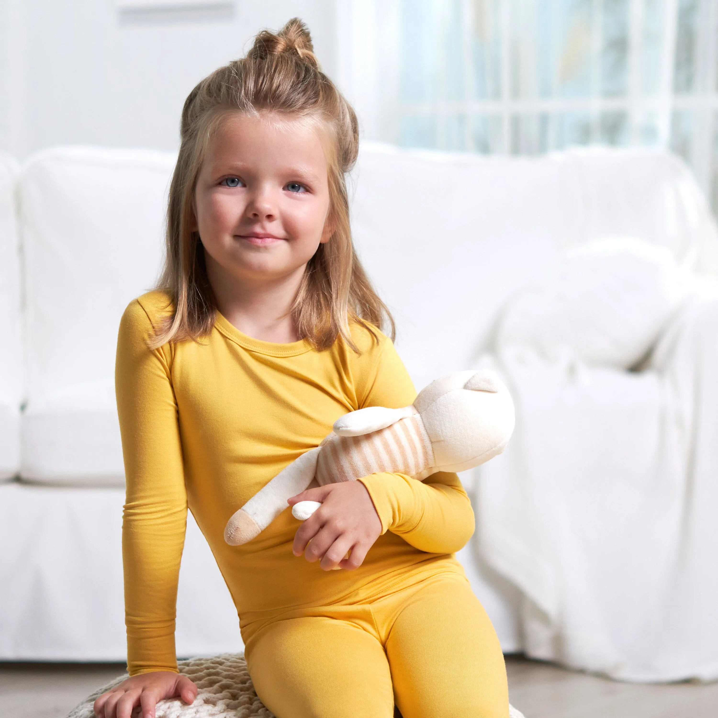 2-Piece Infant & Toddler Honey Buttery Soft Viscose Made from Eucalyptus Snug Fit Pajamas Gerber Childrenswea