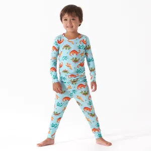 2-Piece Infant & Toddler Snugosaurous Buttery Soft Viscose Made from Eucalyptus Snug Fit Pajamas Gerber Childrenswea