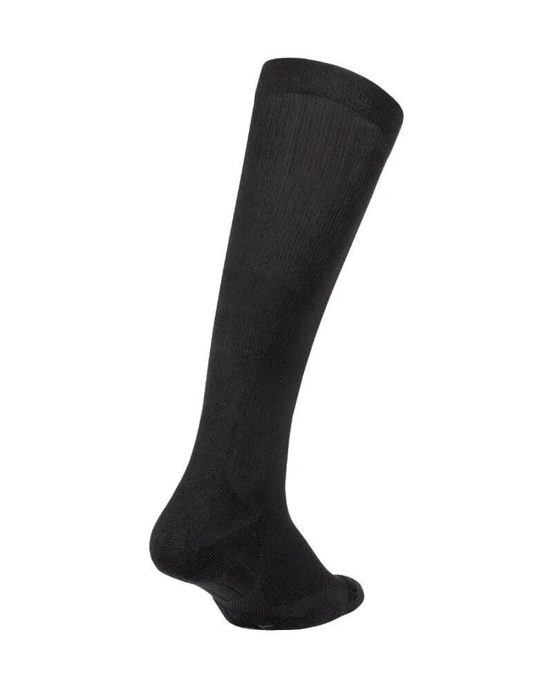 2XU 24/7 Unisex Compression Socks (Black/Black)