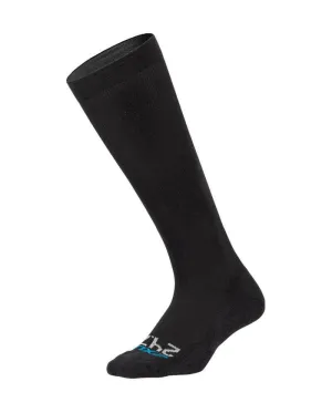 2XU 24/7 Unisex Compression Socks (Black/Black)