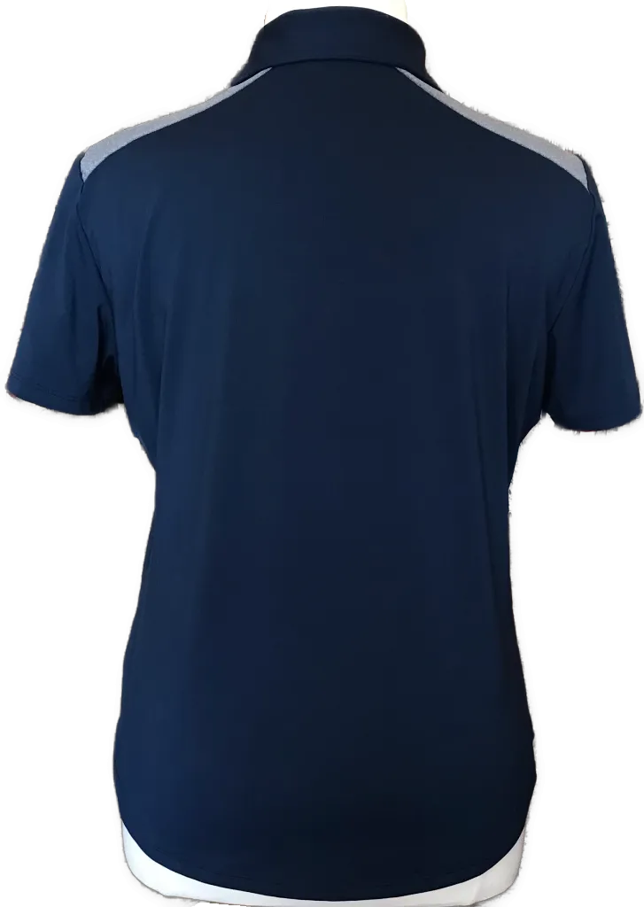 Adidas Navy Polo with Logo Size XL