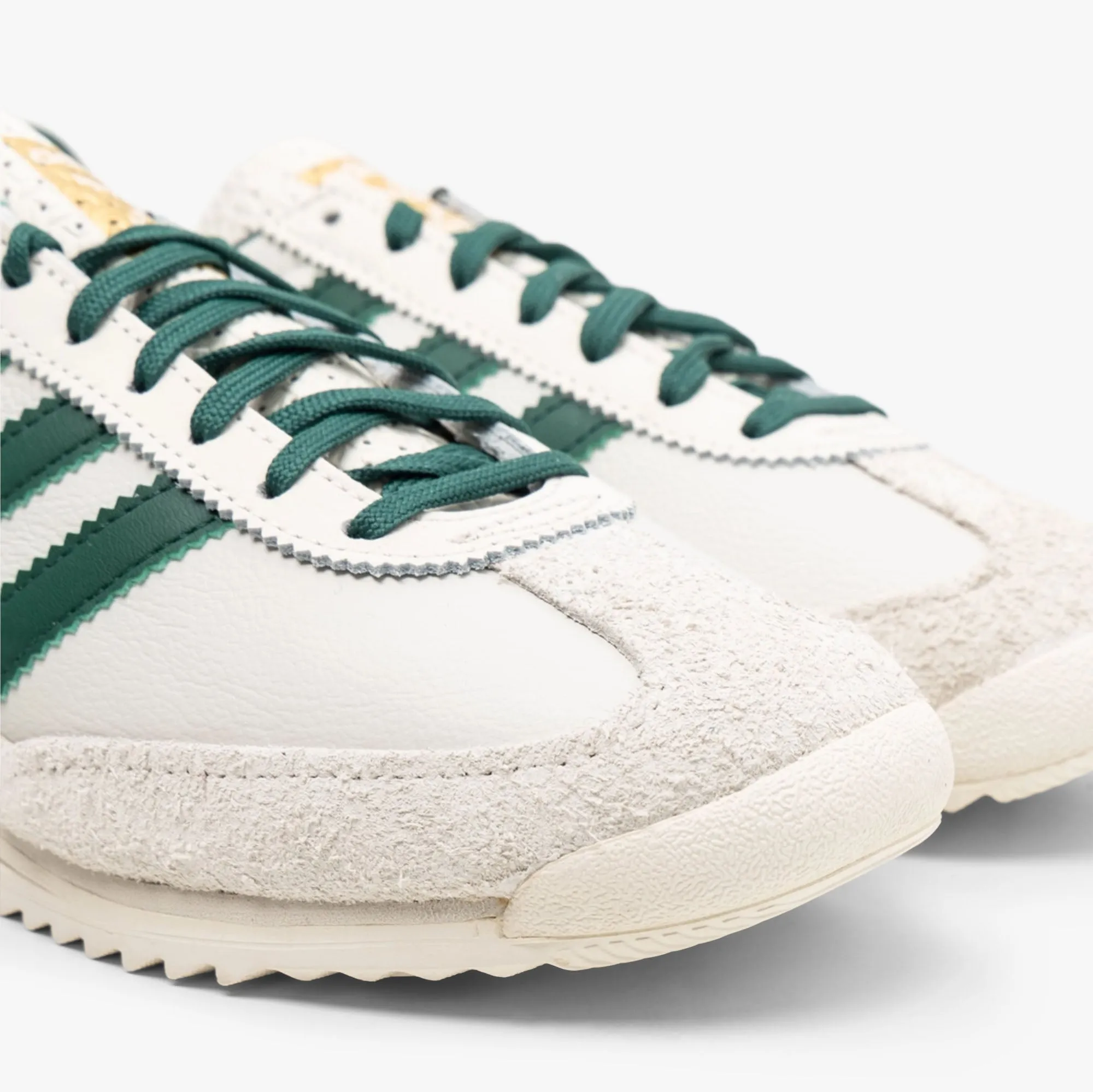 adidas Originals Women's SL 72 OG Off White / Collegiate Green - Orbit Grey