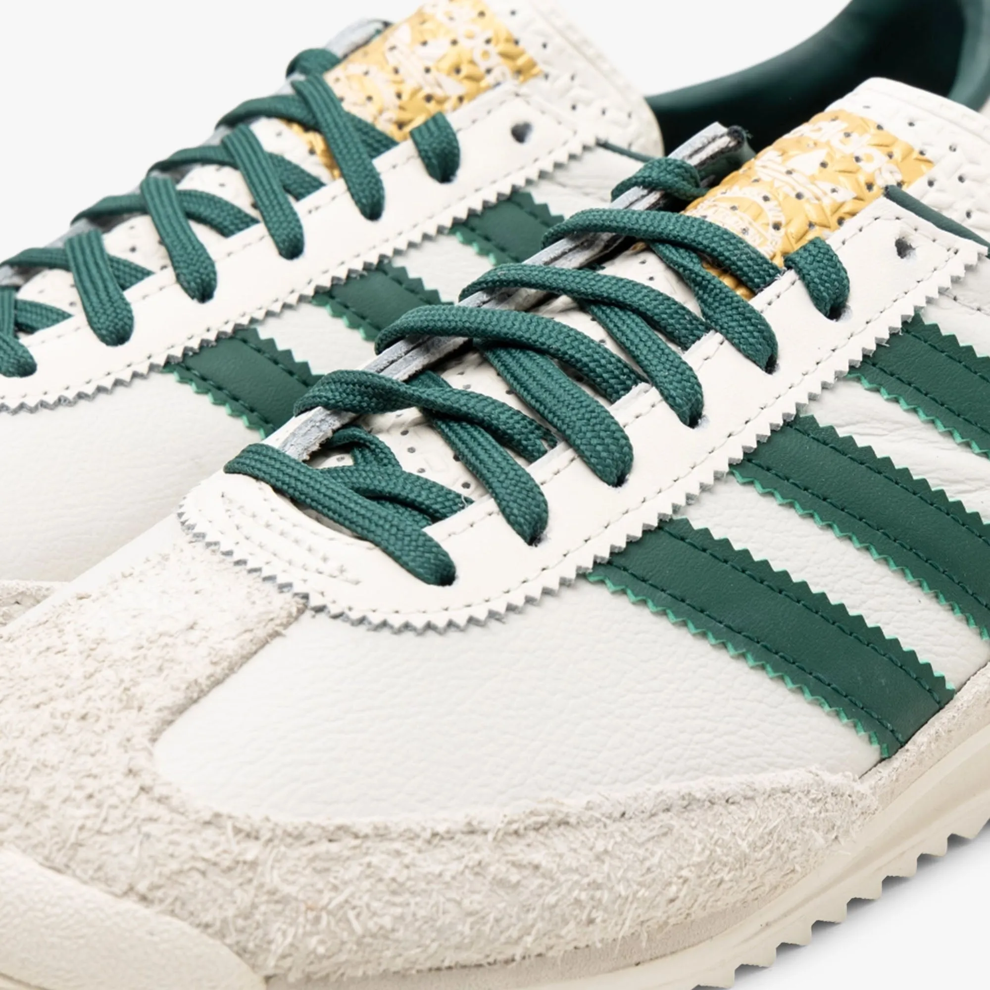 adidas Originals Women's SL 72 OG Off White / Collegiate Green - Orbit Grey