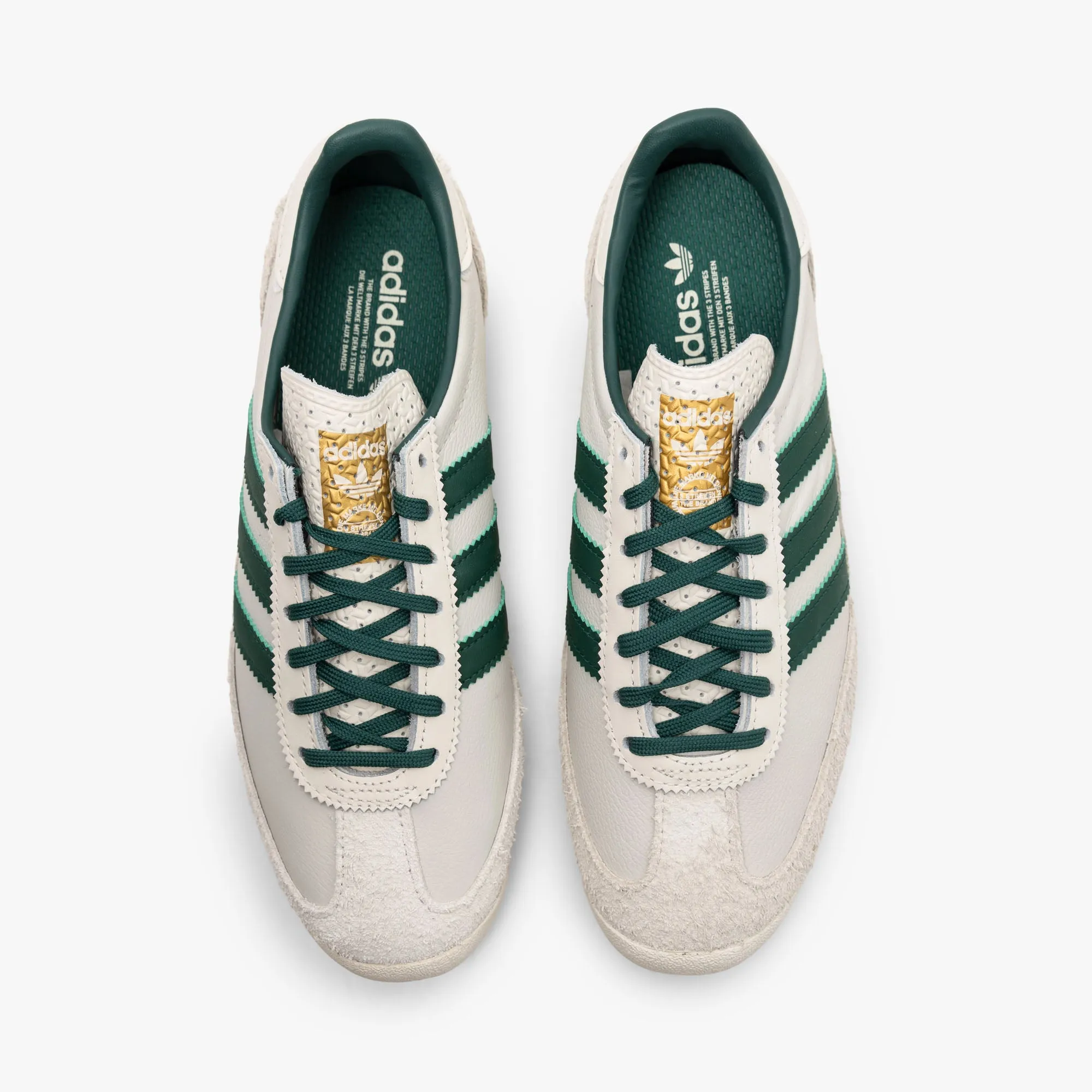adidas Originals Women's SL 72 OG Off White / Collegiate Green - Orbit Grey