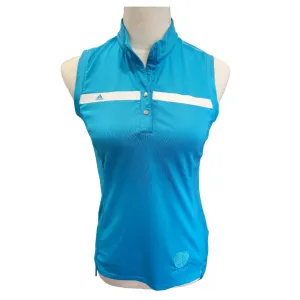 Adidas puremotion CoolMax Teal Sleeveless Golf Top Size S