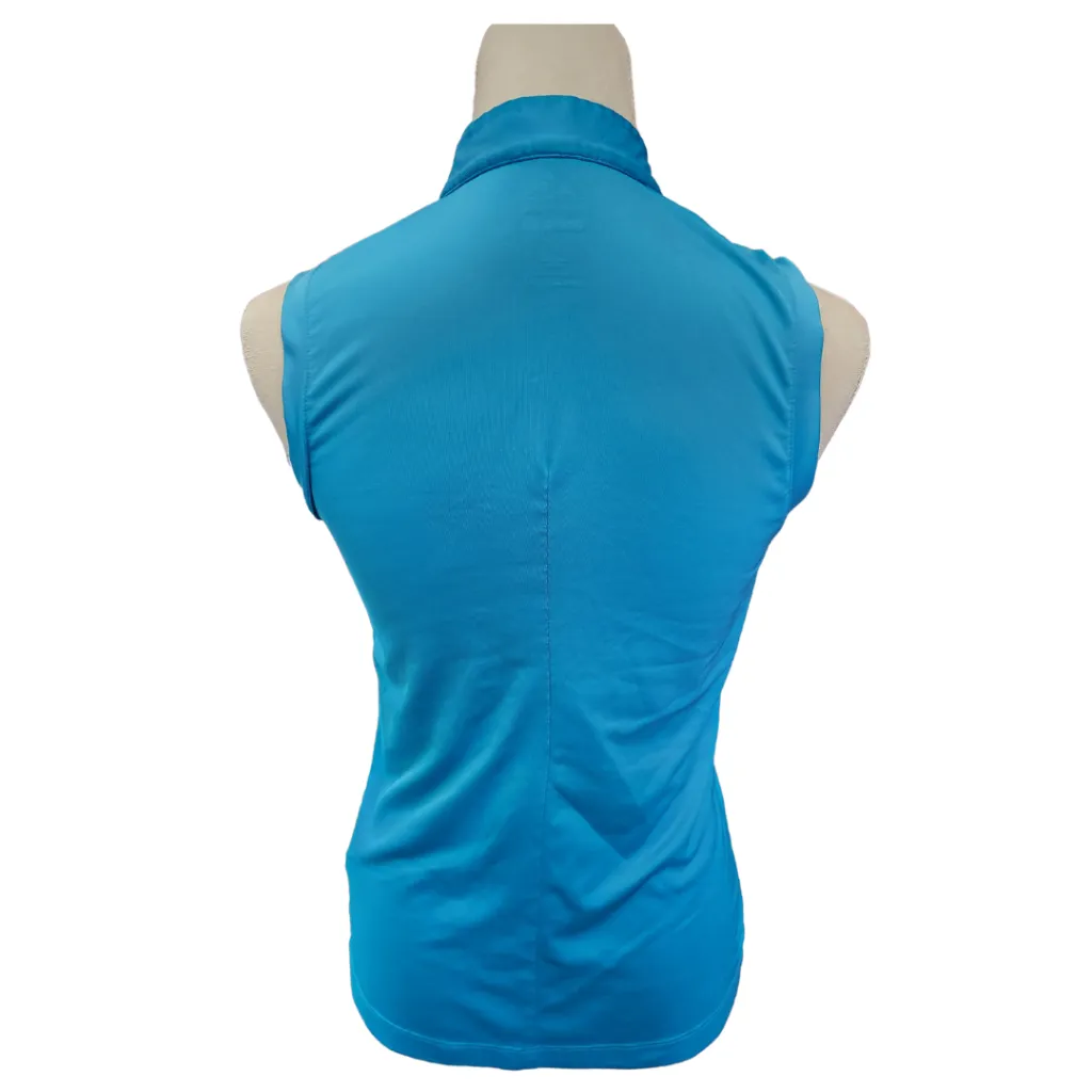 Adidas puremotion CoolMax Teal Sleeveless Golf Top Size S