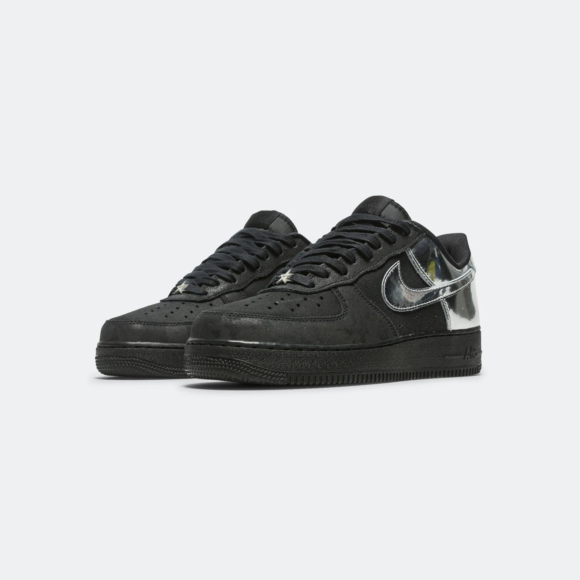 Air Force 1 Low Retro - Black/Chrome-Black Noir