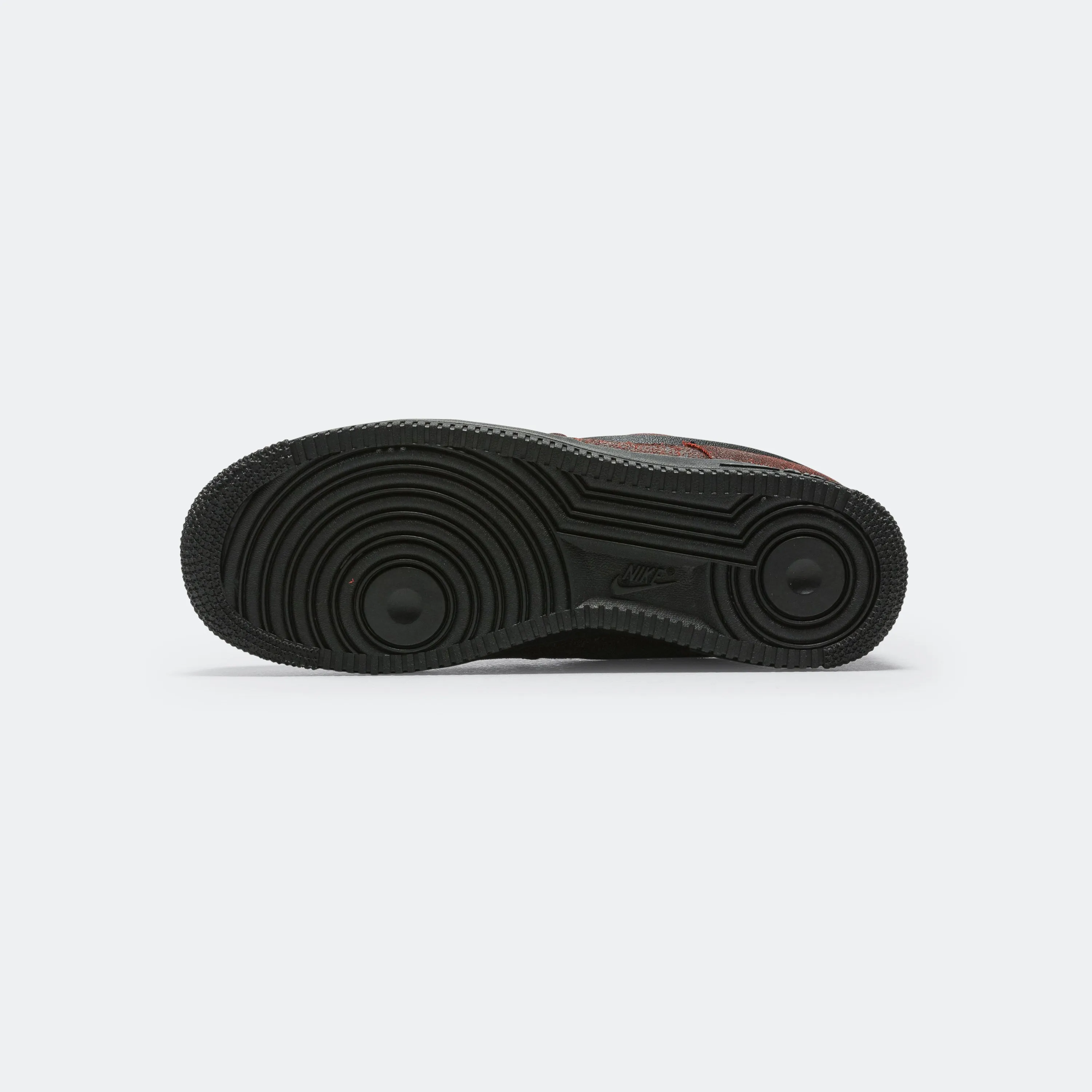 Air Force 1 Retro - Black/Black-Crimson
