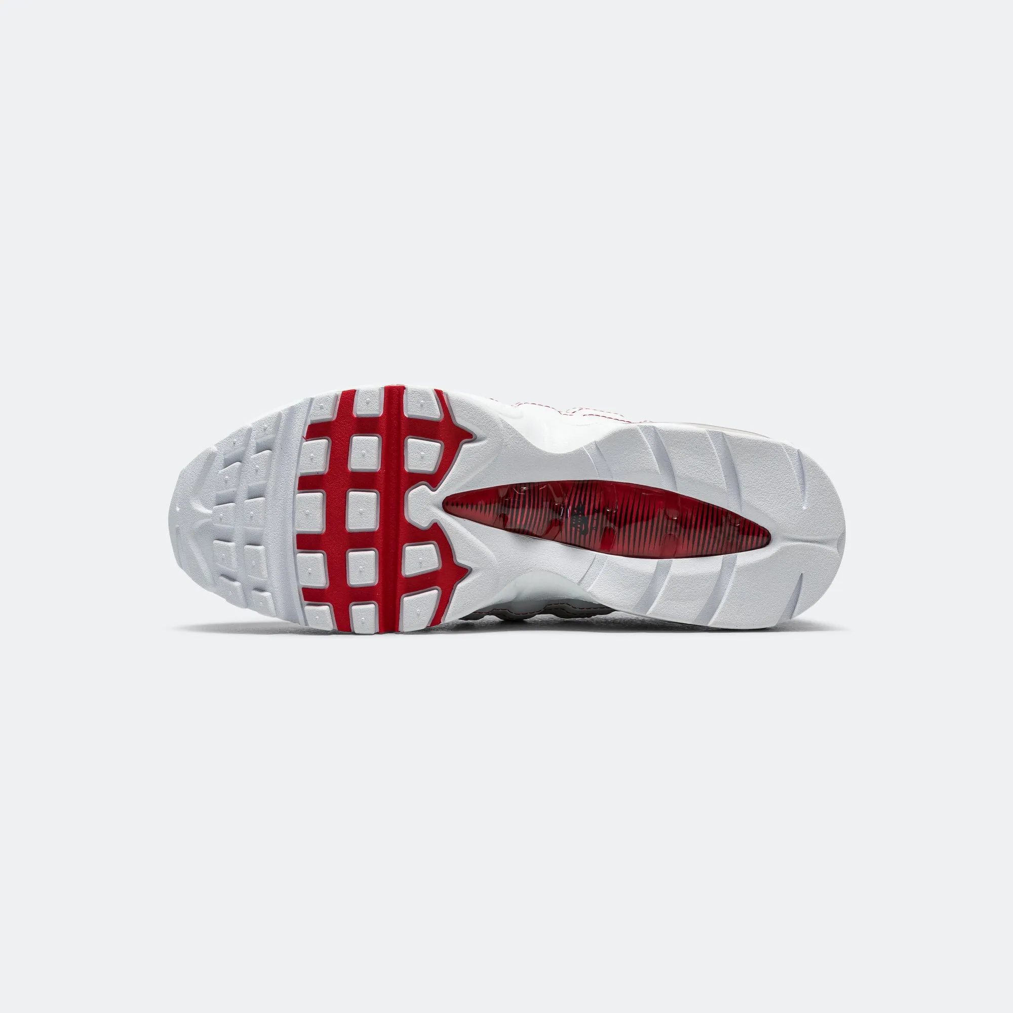 Air Max 95 OG - White/University Red-Wolf Grey