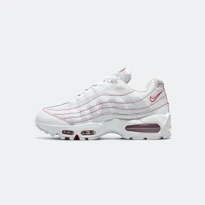 Air Max 95 OG - White/University Red-Wolf Grey