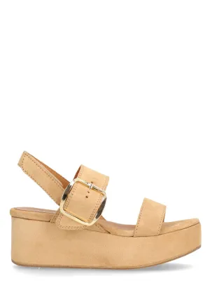 Alpe Sitges Strap Sandals Camel