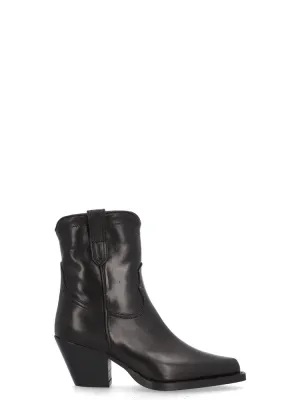 Alpe Vendome Ankle Boots Black