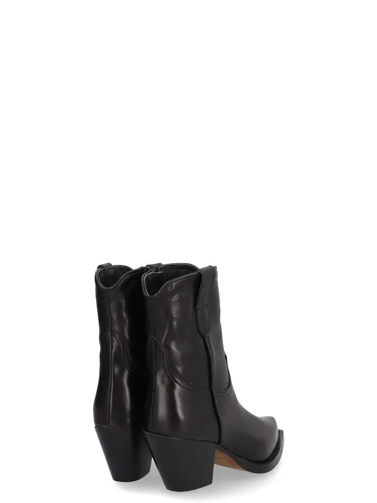 Alpe Vendome Ankle Boots Black