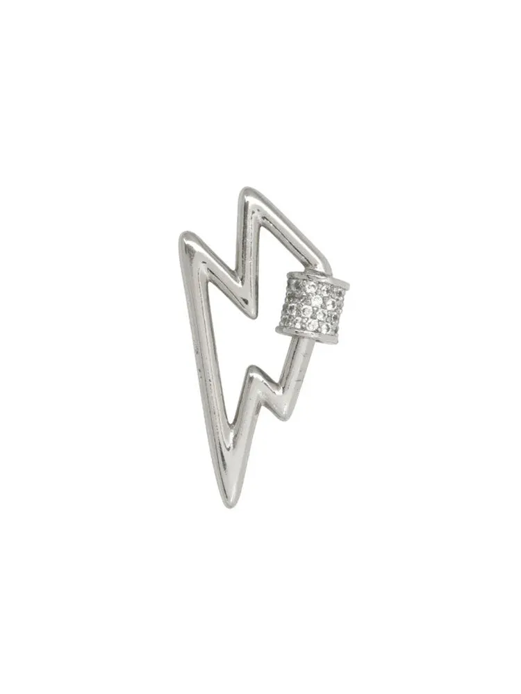 Ashiana Elise Silver Charm Necklace