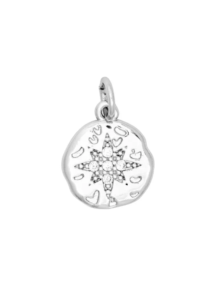 Ashiana Elise Silver Charm Necklace