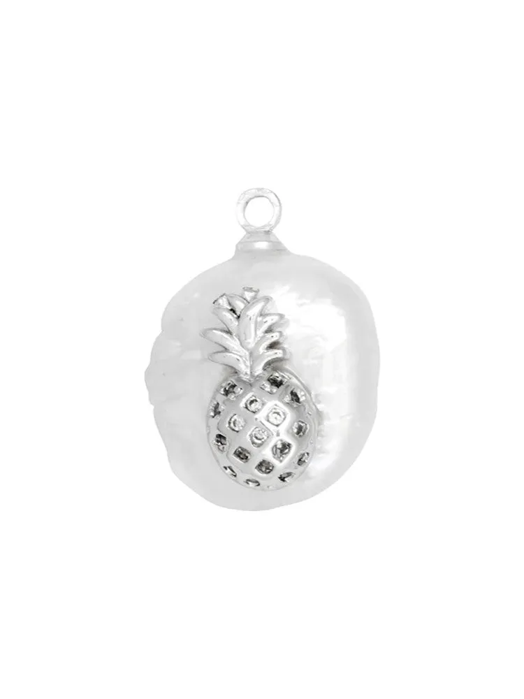 Ashiana Elise Silver Charm Necklace