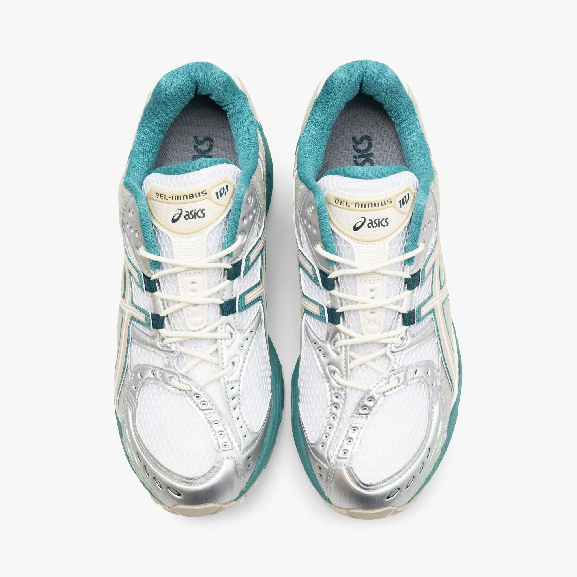 ASICS Gel-Nimbus 10.1 White / Rainy Lake