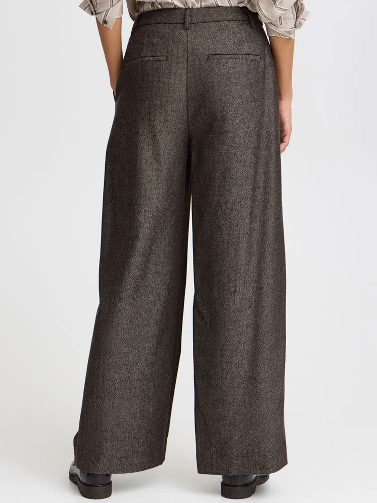 B Young ByDaiko Trousers Black Mix