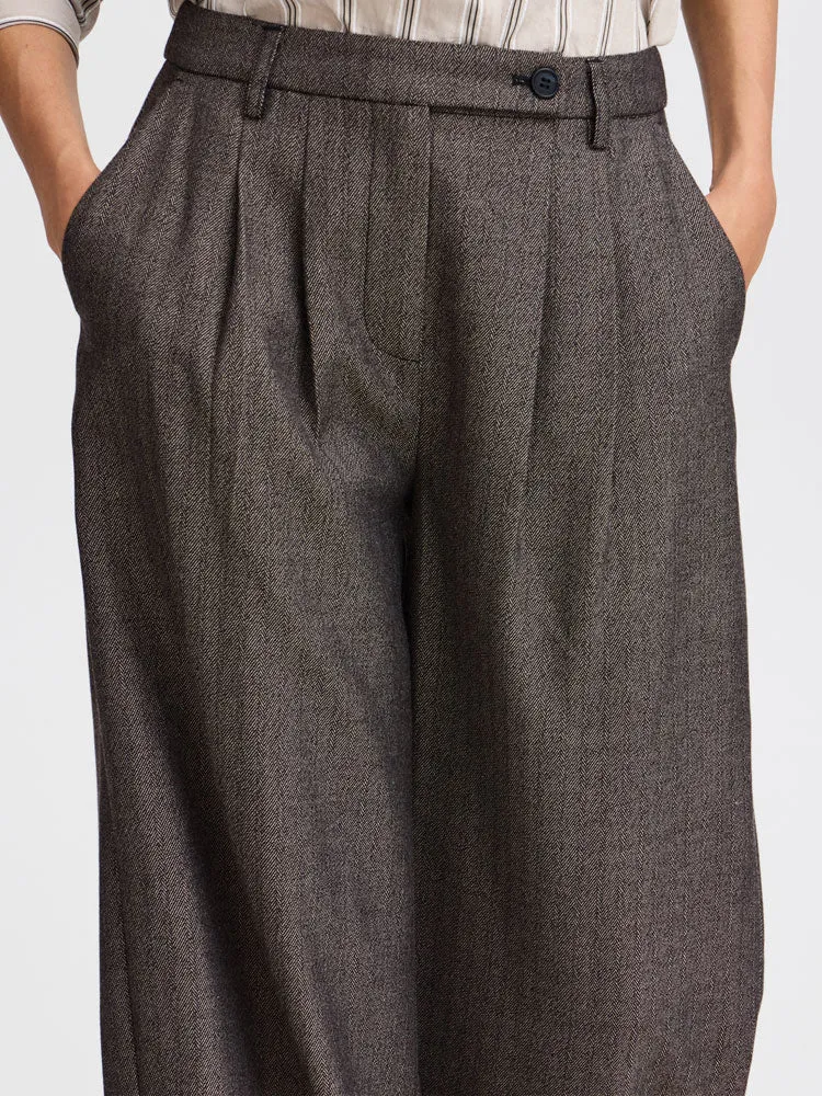 B Young ByDaiko Trousers Black Mix