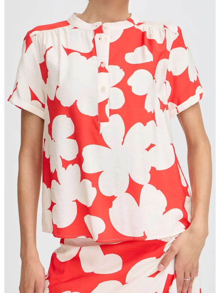 B Young ByIbine Shirt Flame Flower Mix
