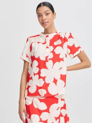 B Young ByIbine Shirt Flame Flower Mix