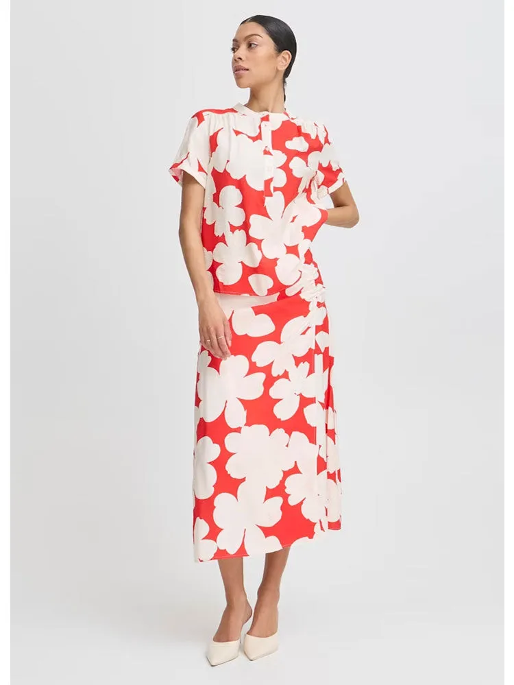 B Young ByIbine Shirt Flame Flower Mix