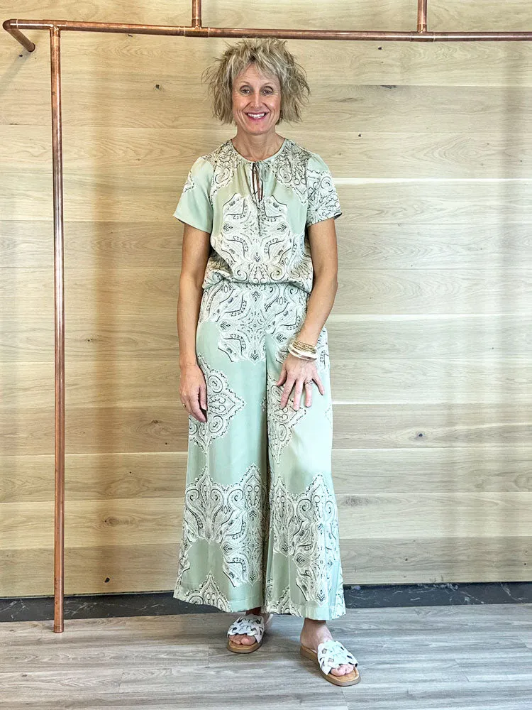 B Young ByJannike Blouse Tea Paisley Mix