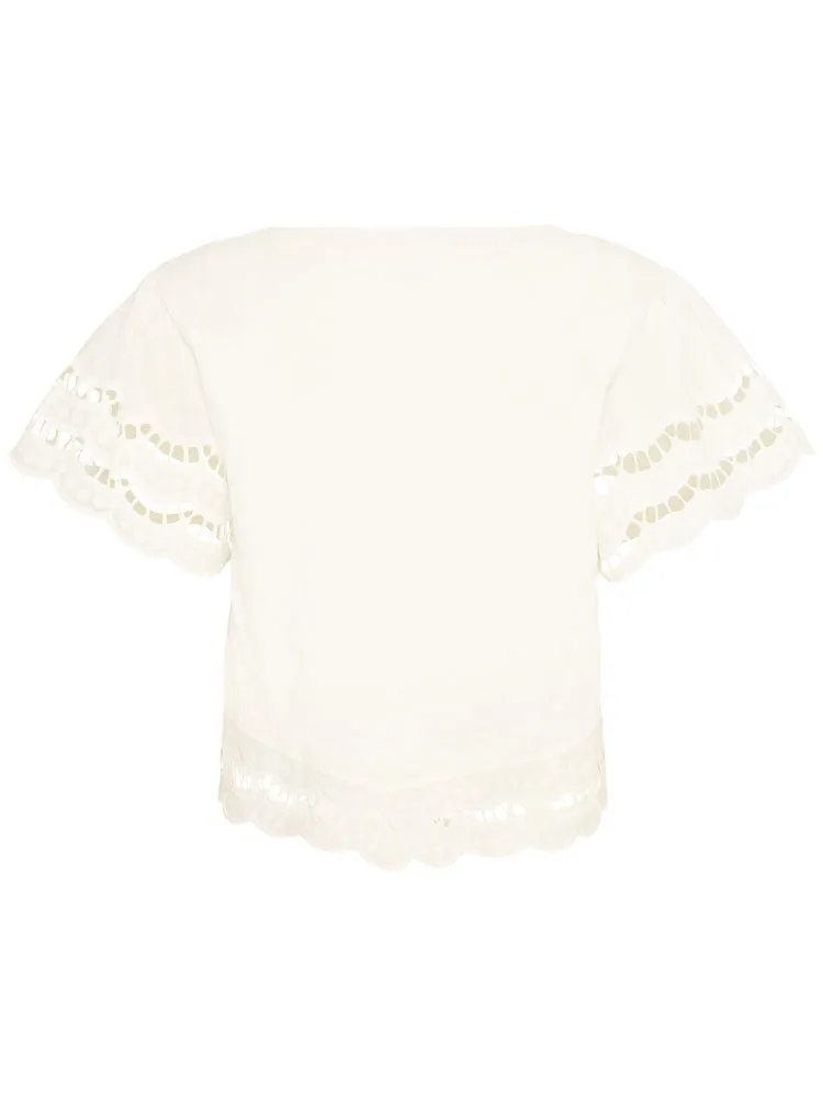 B Young ByPalora T-Shirt Marshmallow