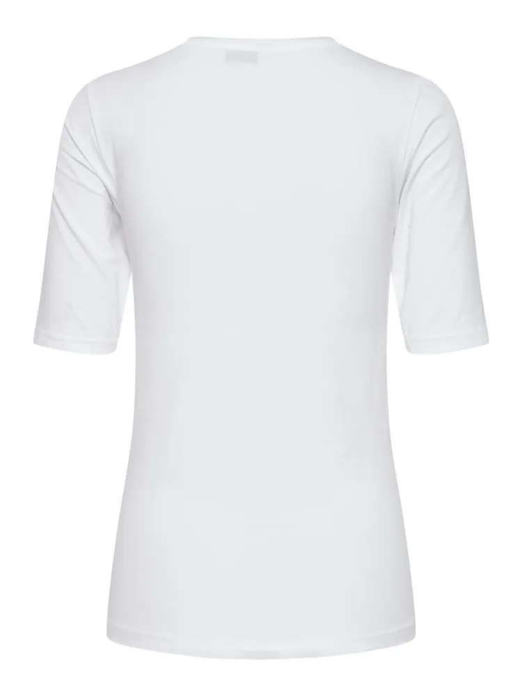B Young ByPamila T-Shirt Optical White