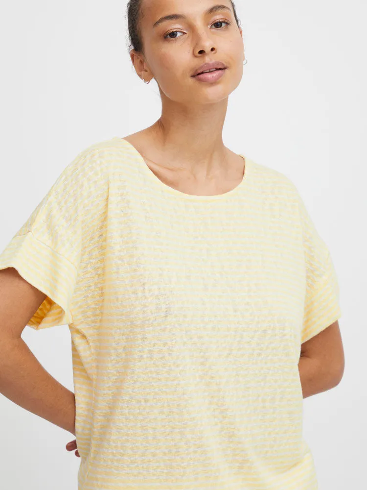 B Young BySakia T-Shirt Off White Mix