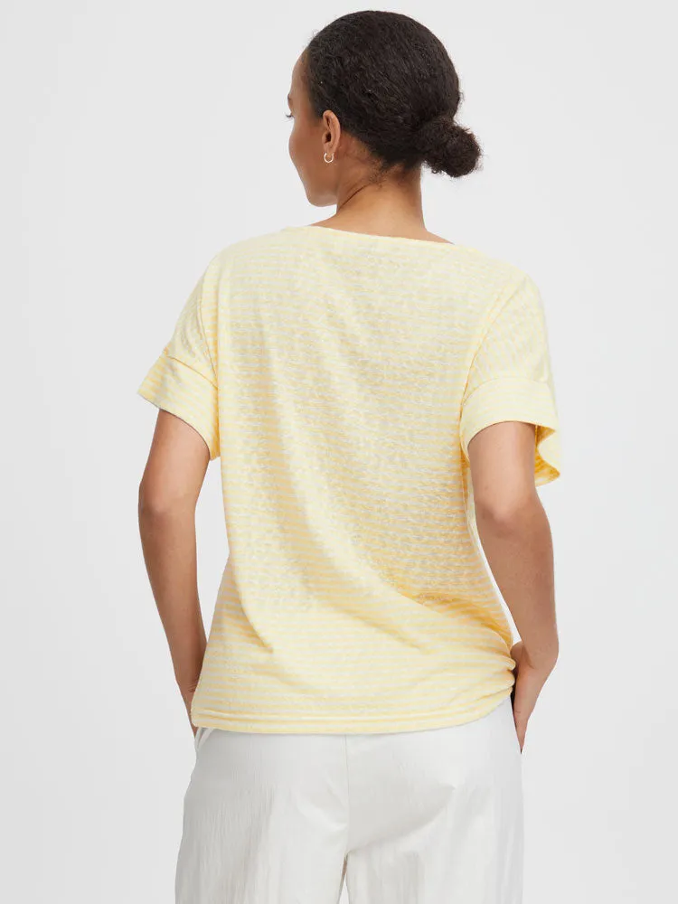 B Young BySakia T-Shirt Off White Mix