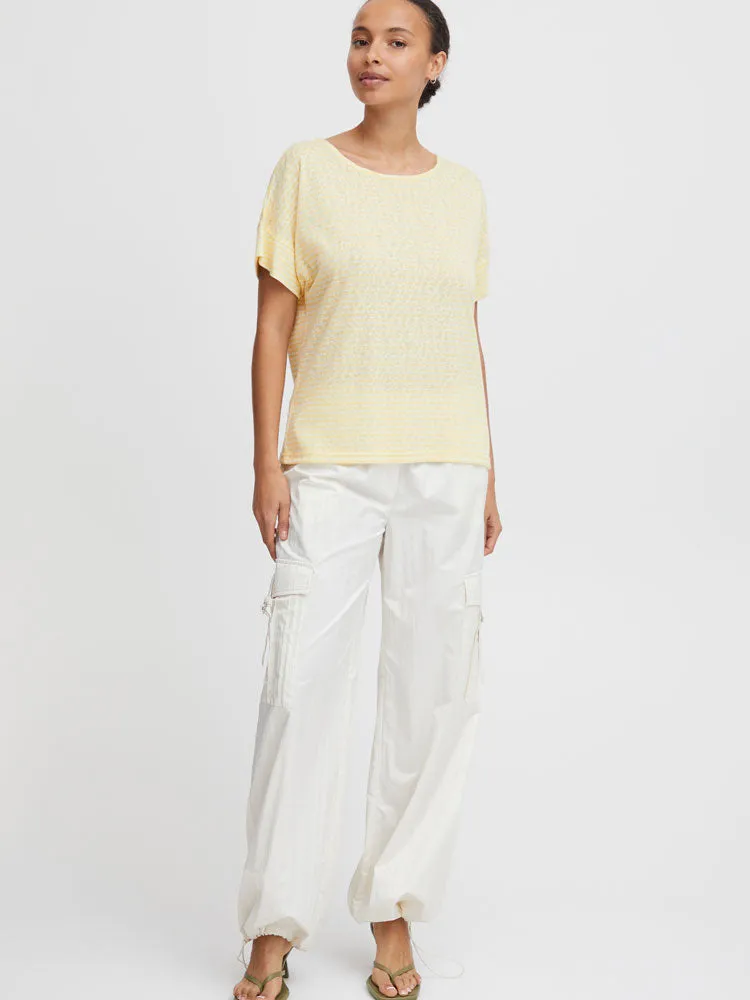 B Young BySakia T-Shirt Off White Mix