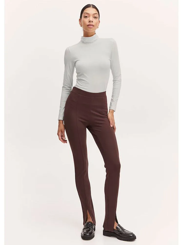 B Young Pamila Roll Neck Off White
