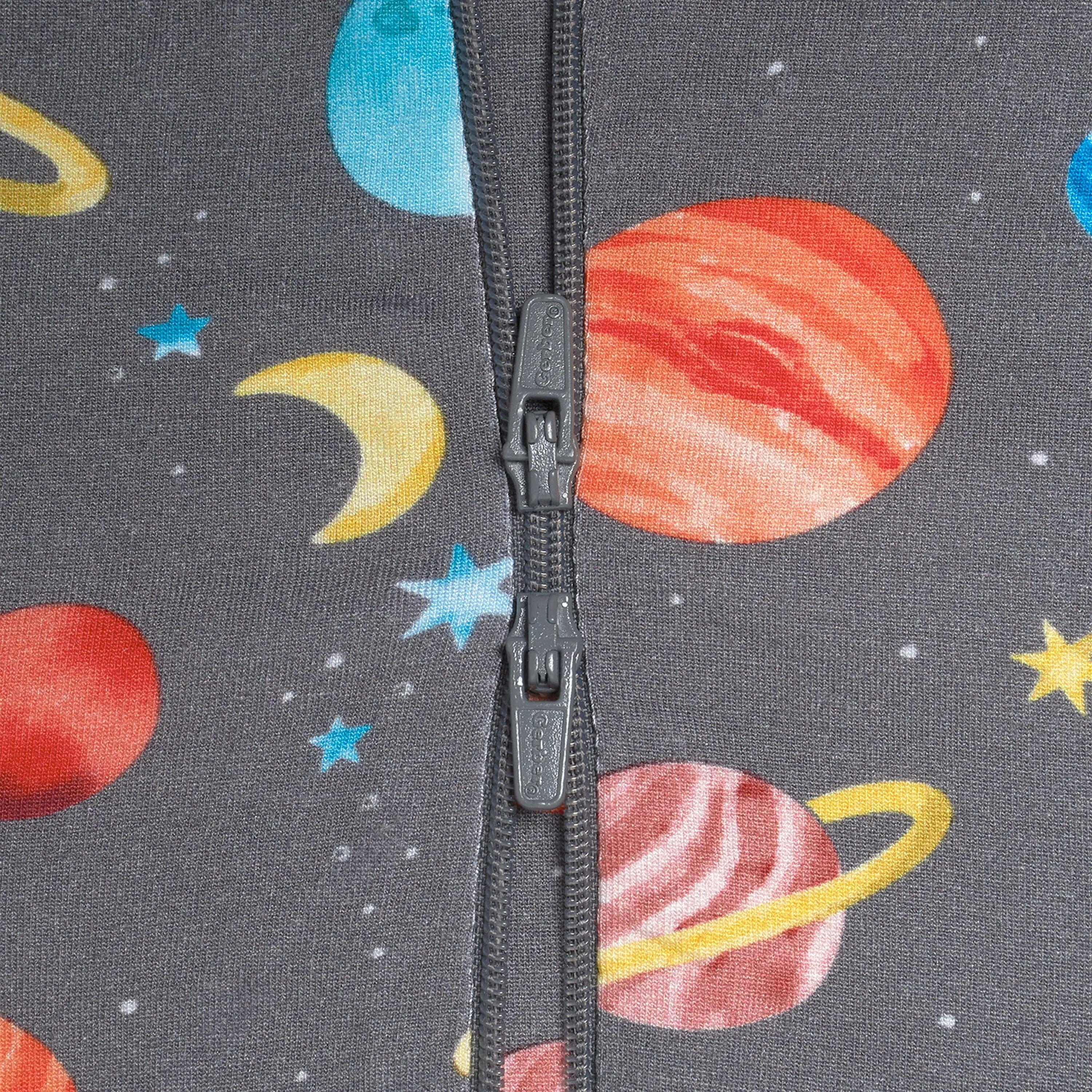 Baby & Toddler Outer Space Buttery Soft Viscose Made from Eucalyptus Snug Fit Footed Pajamas Gerber Childrenswea