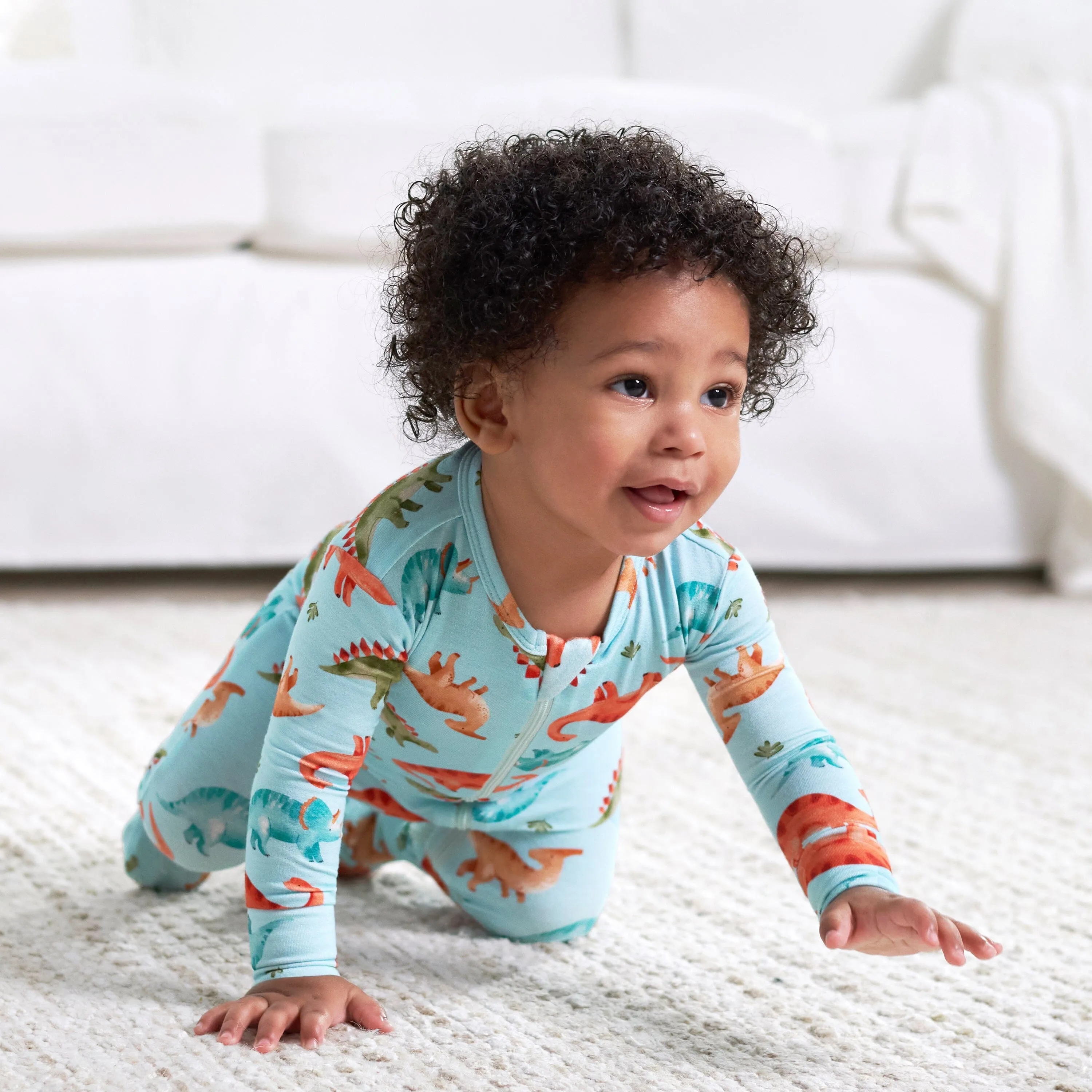 Baby & Toddler Snugosaurous Buttery Soft Viscose Made from Eucalyptus Snug Fit Footed Pajamas Gerber Childrenswea