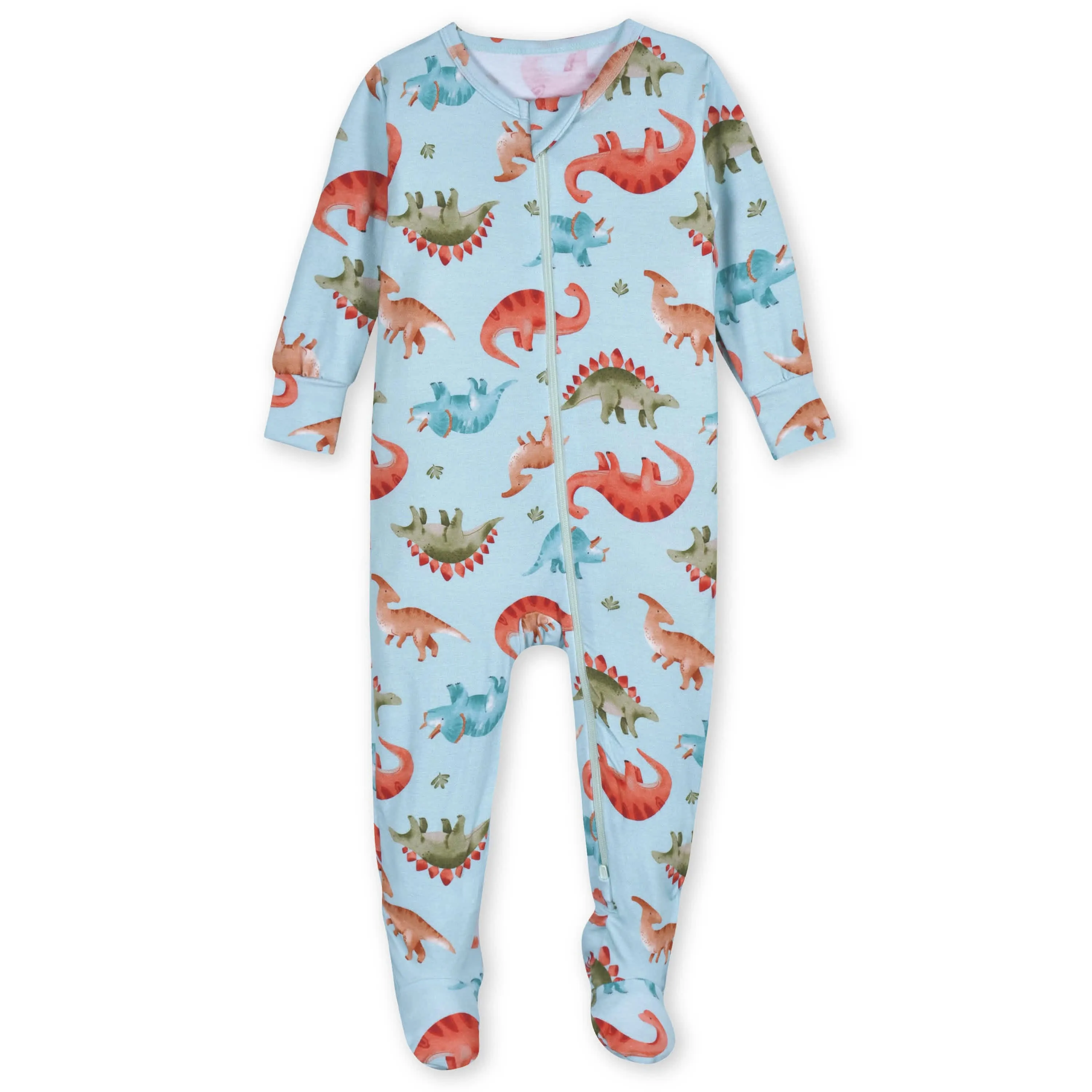Baby & Toddler Snugosaurous Buttery Soft Viscose Made from Eucalyptus Snug Fit Footed Pajamas Gerber Childrenswea