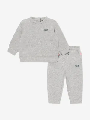 Baby Boys Batwing Tracksuit in Grey