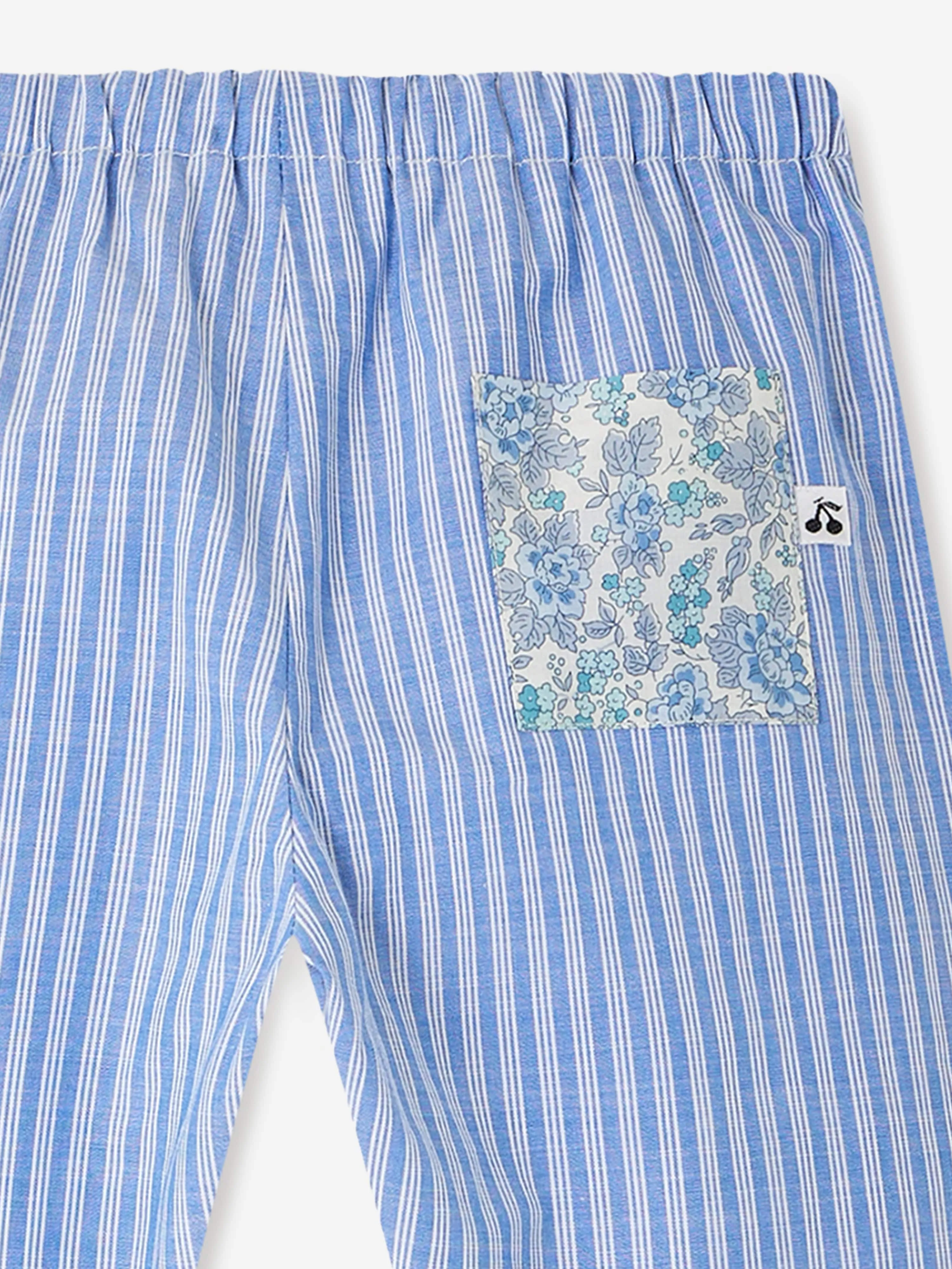 Baby Boys Dandy Trousers in Blue
