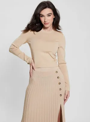 Beige Sophie Knit Top Guess