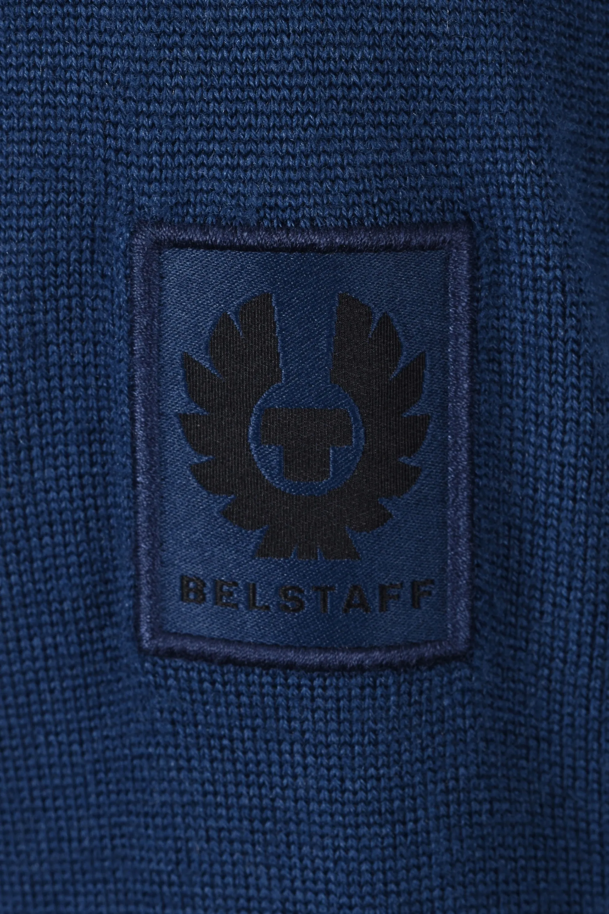 Belstaff Kerrigan Crew Neck Knitwear Insignia Blue