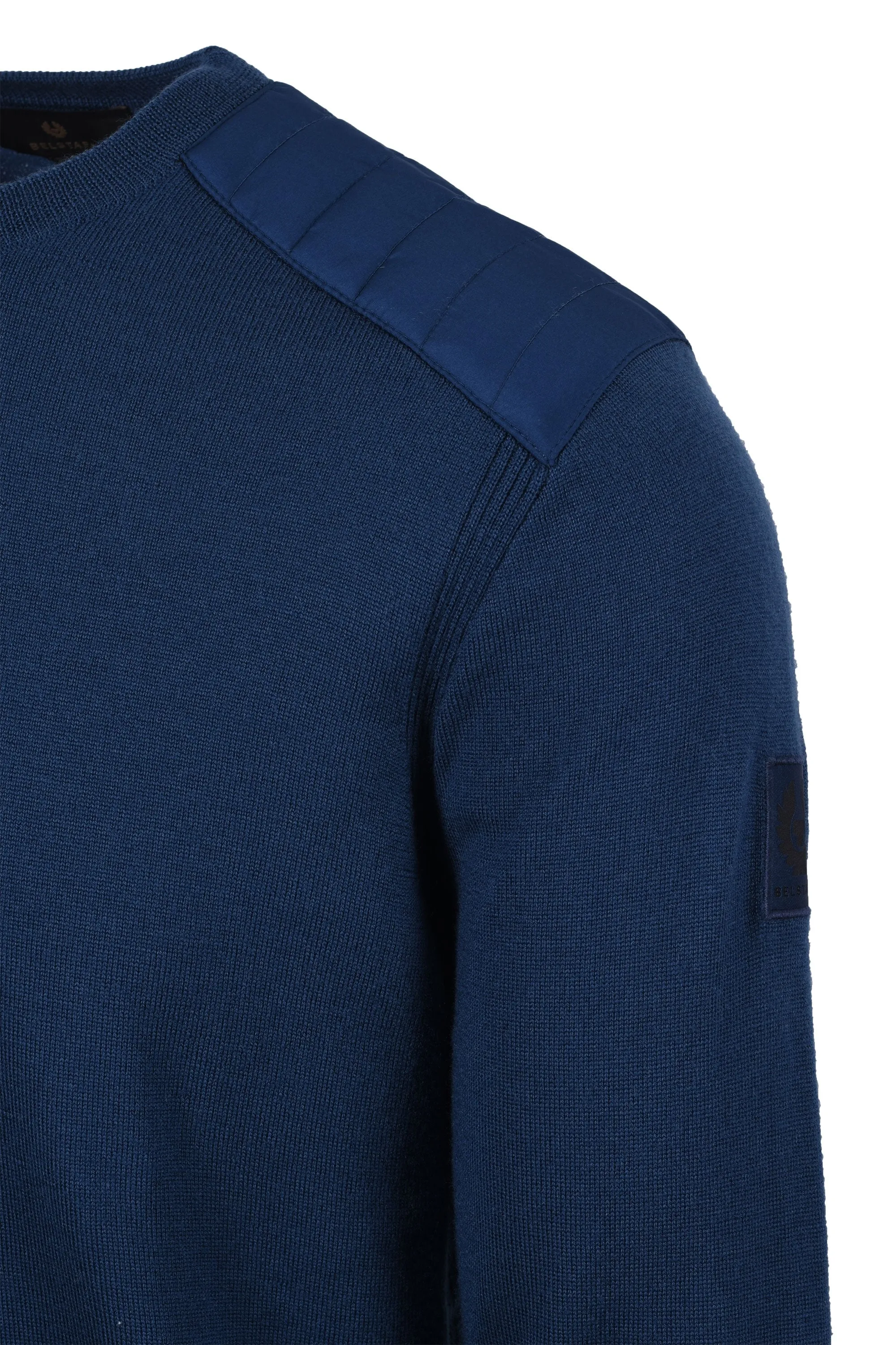 Belstaff Kerrigan Crew Neck Knitwear Insignia Blue