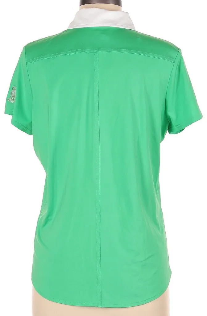 Belyn Key Green Cap Sleeve Golf Top Size M MSP$108