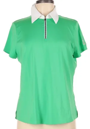 Belyn Key Green Cap Sleeve Golf Top Size M MSP$108