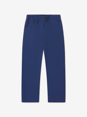 Boys Prepster Chino Trosuers in Navy
