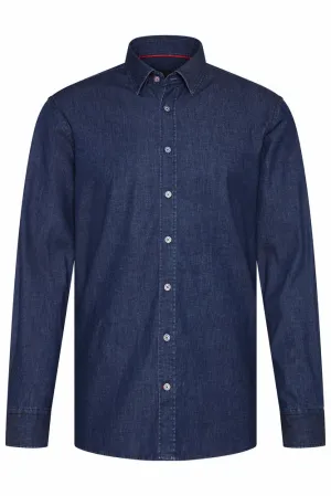 Bugatti 9750 LS Shirt Denim