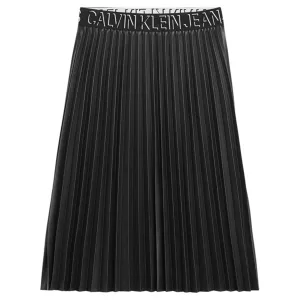 Calvin Klein Provocative Midi Skirt Black