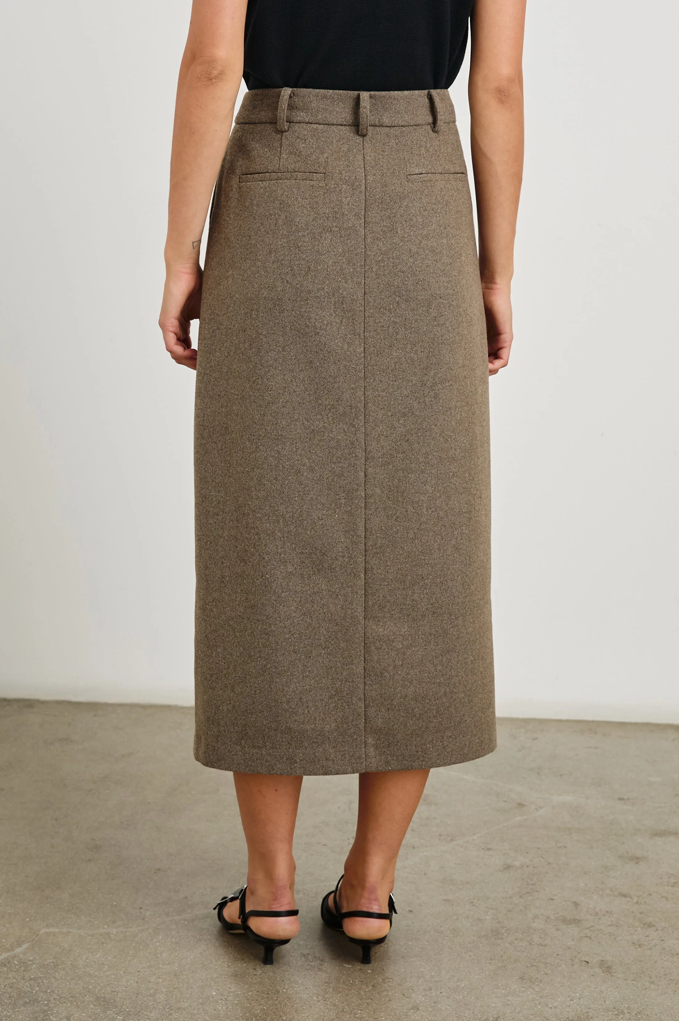 CAROLINA SKIRT - HAZELNUT Rails