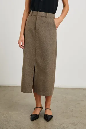 CAROLINA SKIRT - HAZELNUT Rails